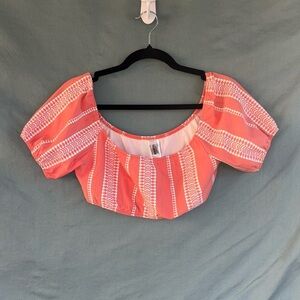 EUC Lemlem Luchia Pouf Crop Bikini Top M